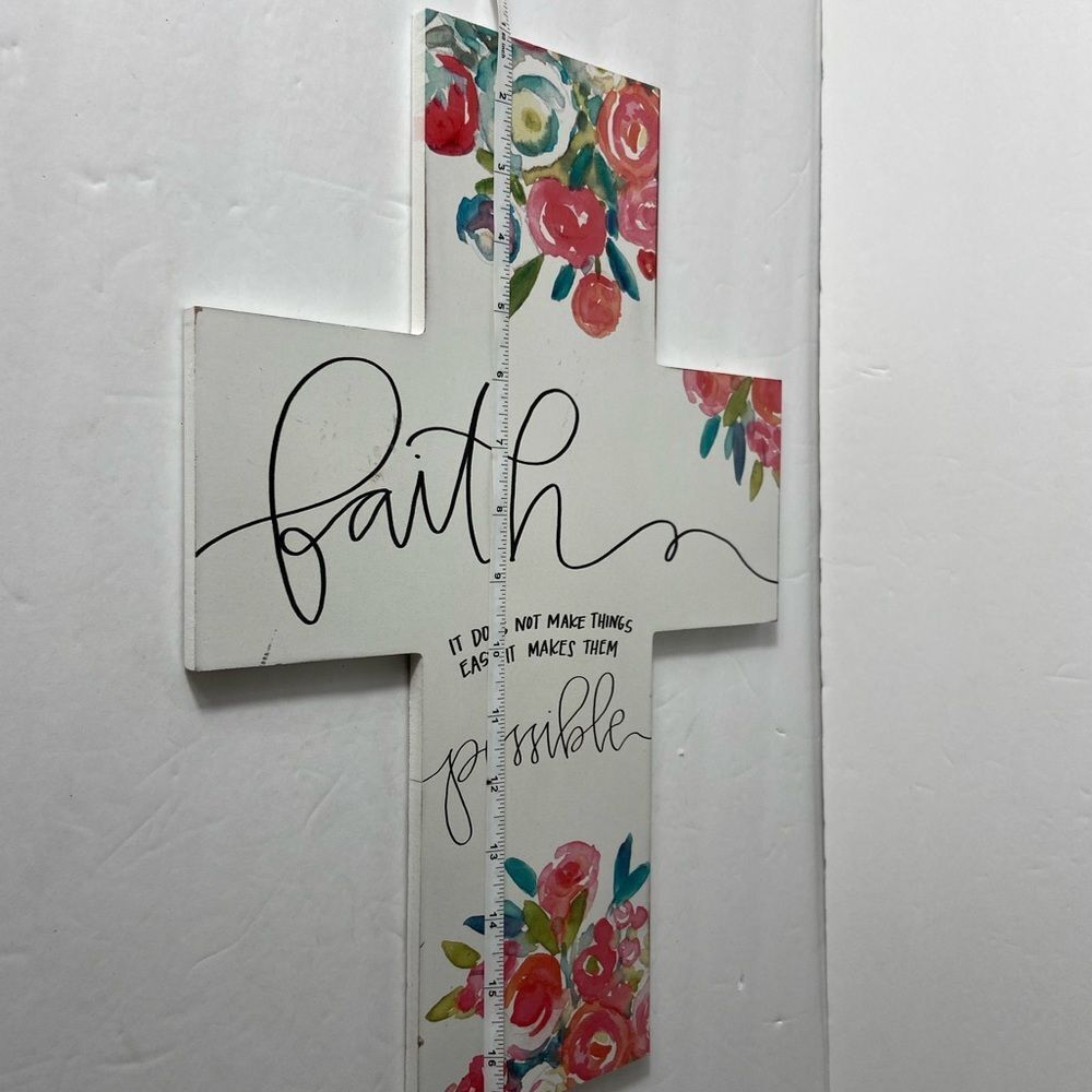 Faith Cross Wall Decor - Picture 7 of 8